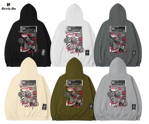 Street Wear Custom Embroidery Oversized Sweatshirt        