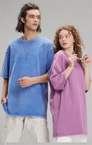 Unisex Oversized Embroidery Logo Graphic Men Oversize Man T-shirt        