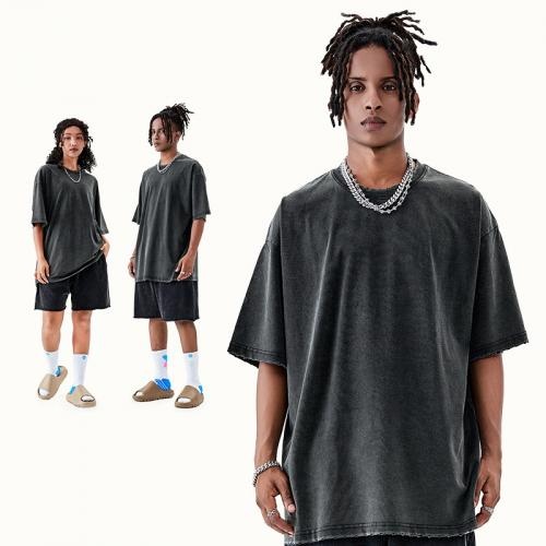 Cotton Vintage Acid Wash Oversized Tshirt        